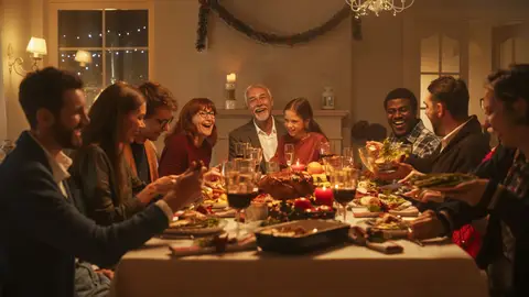 Comida familiar de navidad Comida familiar de navidad