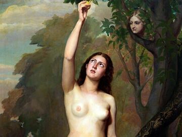 Eva, pintura de Juan Antonio Vera Calvo