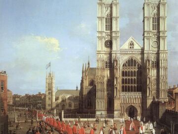 La abad&iacute;a de Westminster- Canaletto