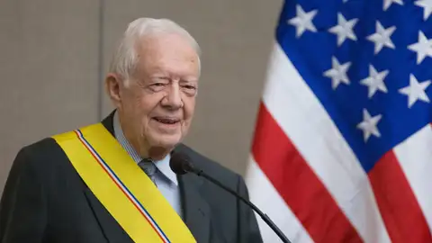 El expresidente estadounidense, Jimmy Carter El expresidente estadounidense, Jimmy Carter
