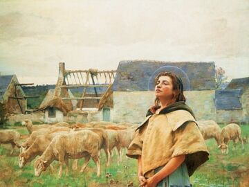 Santa Genoveva de Par&iacute;s de Charles Sprague Pearce