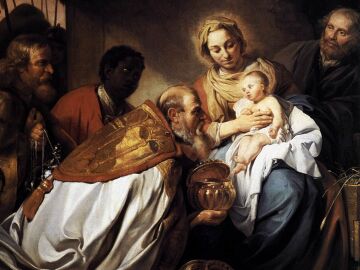 La adoraci&oacute;n de los magos-Jan de Bray