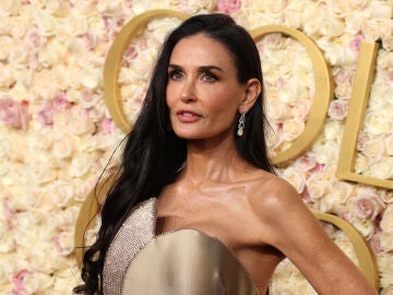 Demi Moore en los Globos de Oro