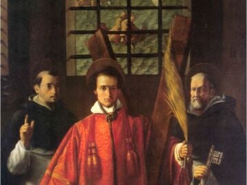 San Vicente (m&aacute;rtir) San Vicente Ferrer y San Raimundo de Pe&ntilde;afort. 