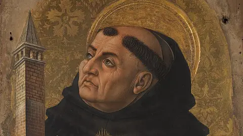 Santo Tomás de Aquino por Carlos Crivelli Santo Tomás de Aquino por Carlos Crivelli