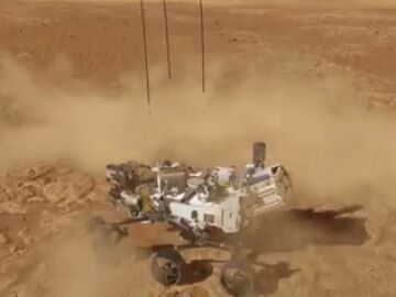 Efem&eacute;rides de hoy 18 de febrero de 2025: Perseverance amartiza sobre Marte