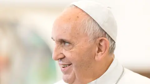 Imagen de archivo del papa Francisco. Imagen de archivo del papa Francisco.