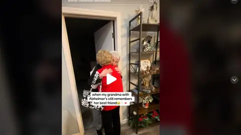 "¿Aún me recuerdas?, ¡Por supuesto!": 86 años y Alzheimer pero sin olvidar a su mejor amiga "¿Aún me recuerdas?, ¡Por supuesto!": 86 años y Alzheimer pero sin olvidar a su mejor amiga