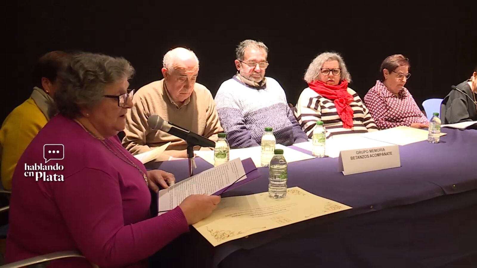 Los veteranos de Betanzos, concejales del ayuntamiento durante unas horas