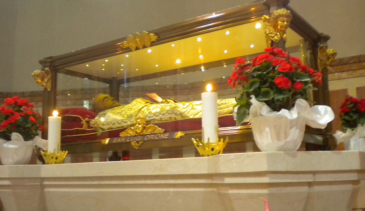 Cuerpo incorrupto de san Luis Orione