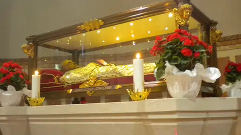 Cuerpo incorrupto de san Luis Orione Cuerpo incorrupto de san Luis Orione