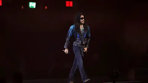 Lenny Kravitz durante un concierto Lenny Kravitz durante un concierto