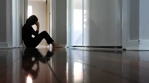 Mujer triste Mujer triste