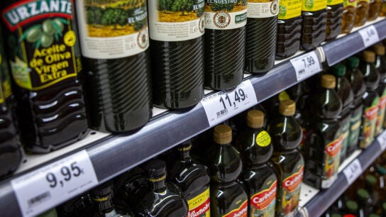 Aceite en el supermercado