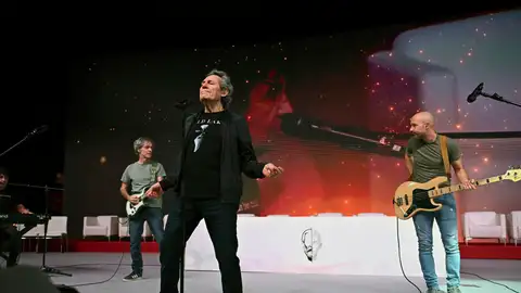 El cantante Miguel Ríos El cantante Miguel Ríos