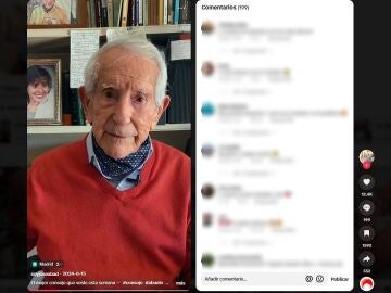 Los consejos de abuelo que da este artista y tiktoker a sus m&aacute;s de 400.000 "nietos"