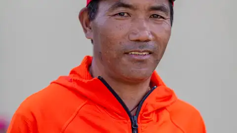 El alpinista nepalés Kami Rita Sherpa El alpinista nepalés Kami Rita Sherpa