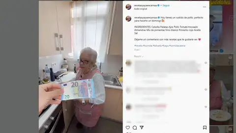 Con solo 20 euros: la increíble receta de pollo rustido que prepara esta abuela Con solo 20 euros: la increíble receta de pollo rustido que prepara esta abuela