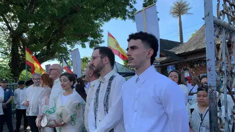 Antoni Bauza (D), descendiente de uno de los "últimos de Filipinas" Antoni Bauza (D), descendiente de uno de los "últimos de Filipinas"