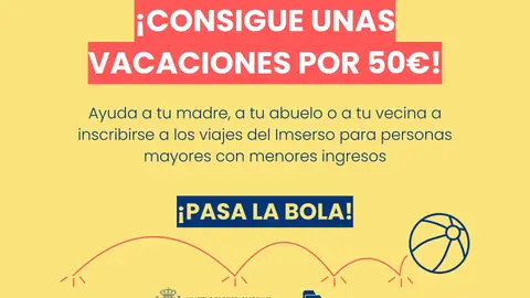 Campaña vacaciones por 50 euros Campaña vacaciones por 50 euros