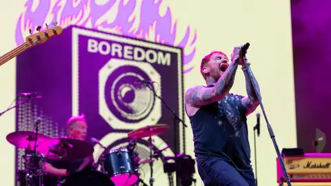 La banda de punk británica Sex Pistols La banda de punk británica Sex Pistols