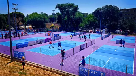 Pistas de pickleball en Madrid, Polideportivo Municipal Gallur Pistas de pickleball en Madrid, Polideportivo Municipal Gallur