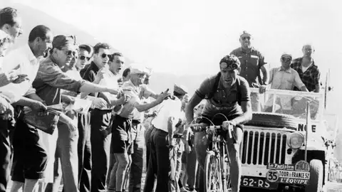 El español Bernardo Ruiz, tercer clasificado en la general del Tour de Francia de 1952 El español Bernardo Ruiz, tercer clasificado en la general del Tour de Francia de 1952