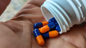 Capsulas de un medicamento Capsulas de un medicamento