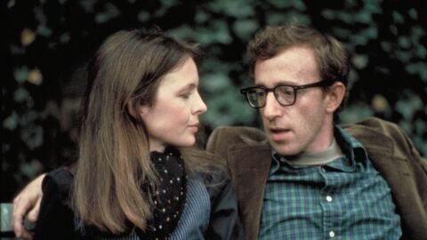 Diane Keaton y Woody Allen en Annie Hall