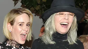 Sarah Paulson y Diane Keaton en 2015 Sarah Paulson y Diane Keaton en 2015