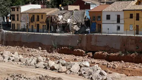 Barranco del poyo en su paso por Picanya tras la dana Barranco del poyo en su paso por Picanya tras la dana