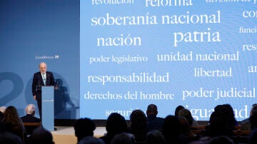 El presidente de la Real Academia Espa&ntilde;ola (RAE) Santiago Mu&ntilde;oz Machado