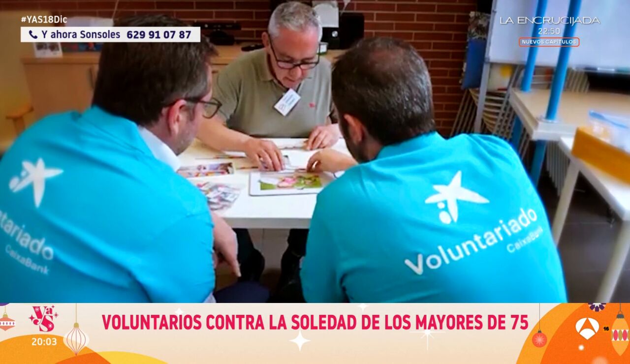 Voluntariado contra la soledad de los mayores: el valor de sentirse acompa&ntilde;ados