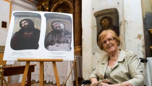 Cecilia Gim&eacute;nez, art&iacute;fice del &eacute;xito mundial del Ecce Homo de Borja