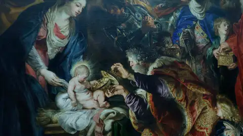 La adoración de los magos de Rubens La adoración de los magos de Rubens