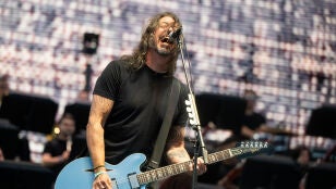 Foo Fighters durante un concierto