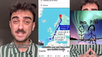 En busca de Paco y Fina: Un influencer busca a una pareja jubilada de Castell&oacute;n que conoci&oacute; en Laponia y so&ntilde;aban con ver auroras boreales &iquest;Lograron su sue&ntilde;o? 