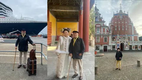 La increíble aventura de Paco: Ha dado la vuelta al mundo, solo, con 85 años y su bastón La increíble aventura de Paco: Ha dado la vuelta al mundo, solo, con 85 años y su bastón