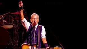 Bruce Springsteen durante un concierto
