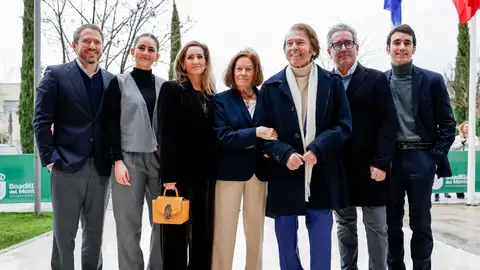 El cantante Raphael y su familia El cantante Raphael y su familia