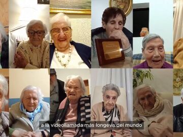 Videollamada centenarias