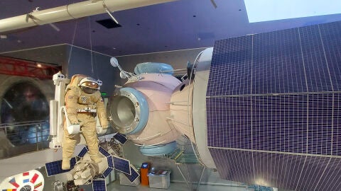 La estación espacial soviética MIR