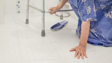 Persona mayor que se ha ca&iacute;do en el ba&ntilde;o
