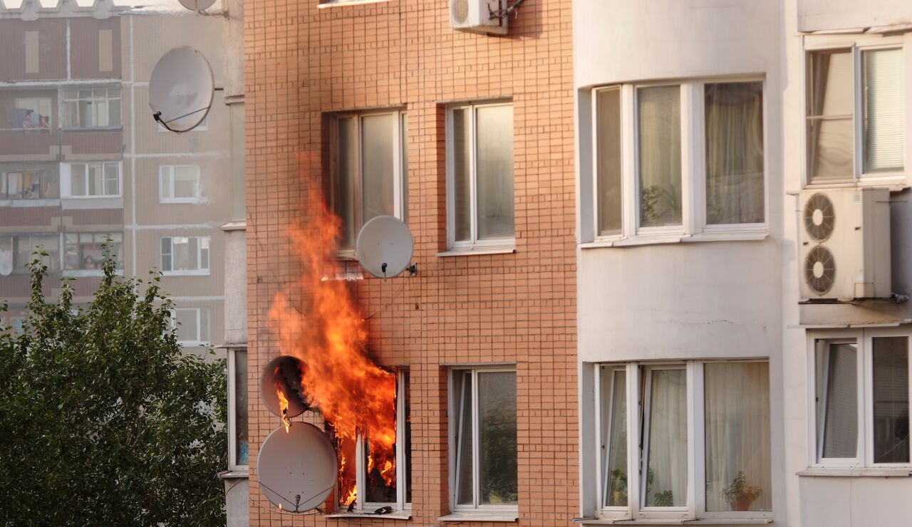 Incendio en la vivienda