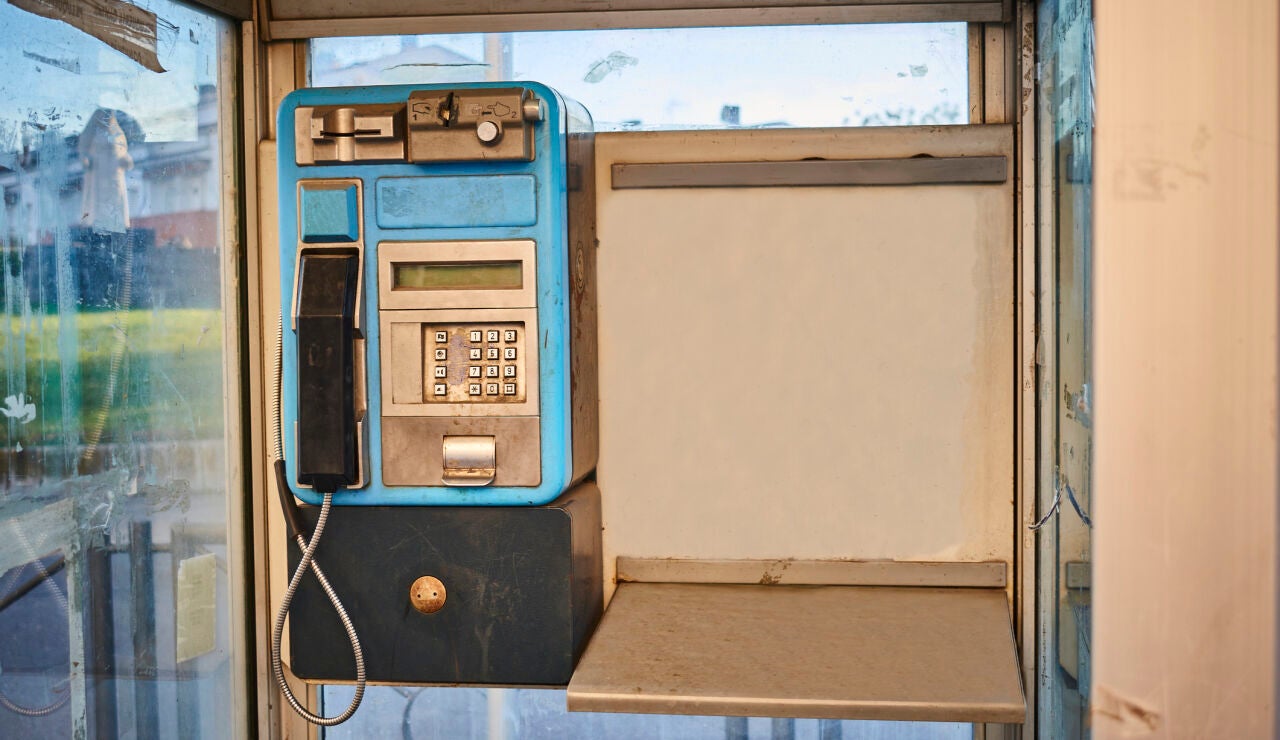 Cabina de tel&eacute;fono