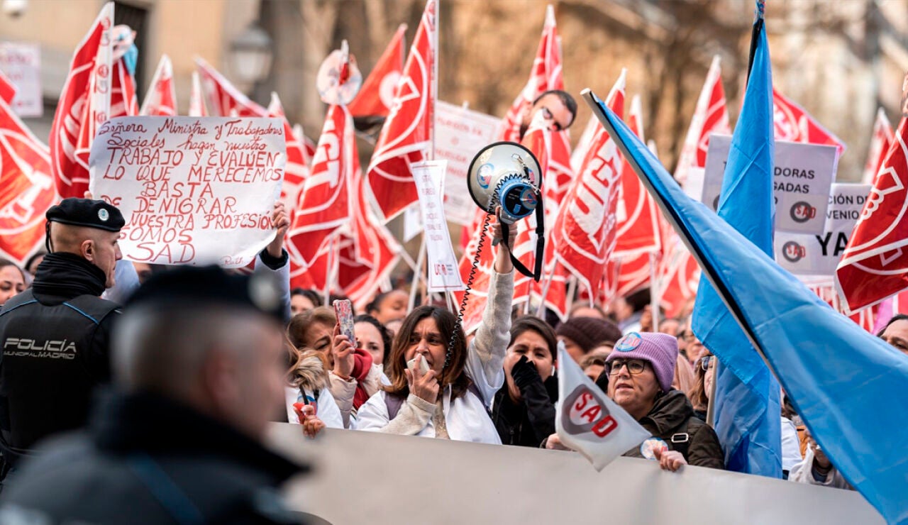 Sin sentido cuidados