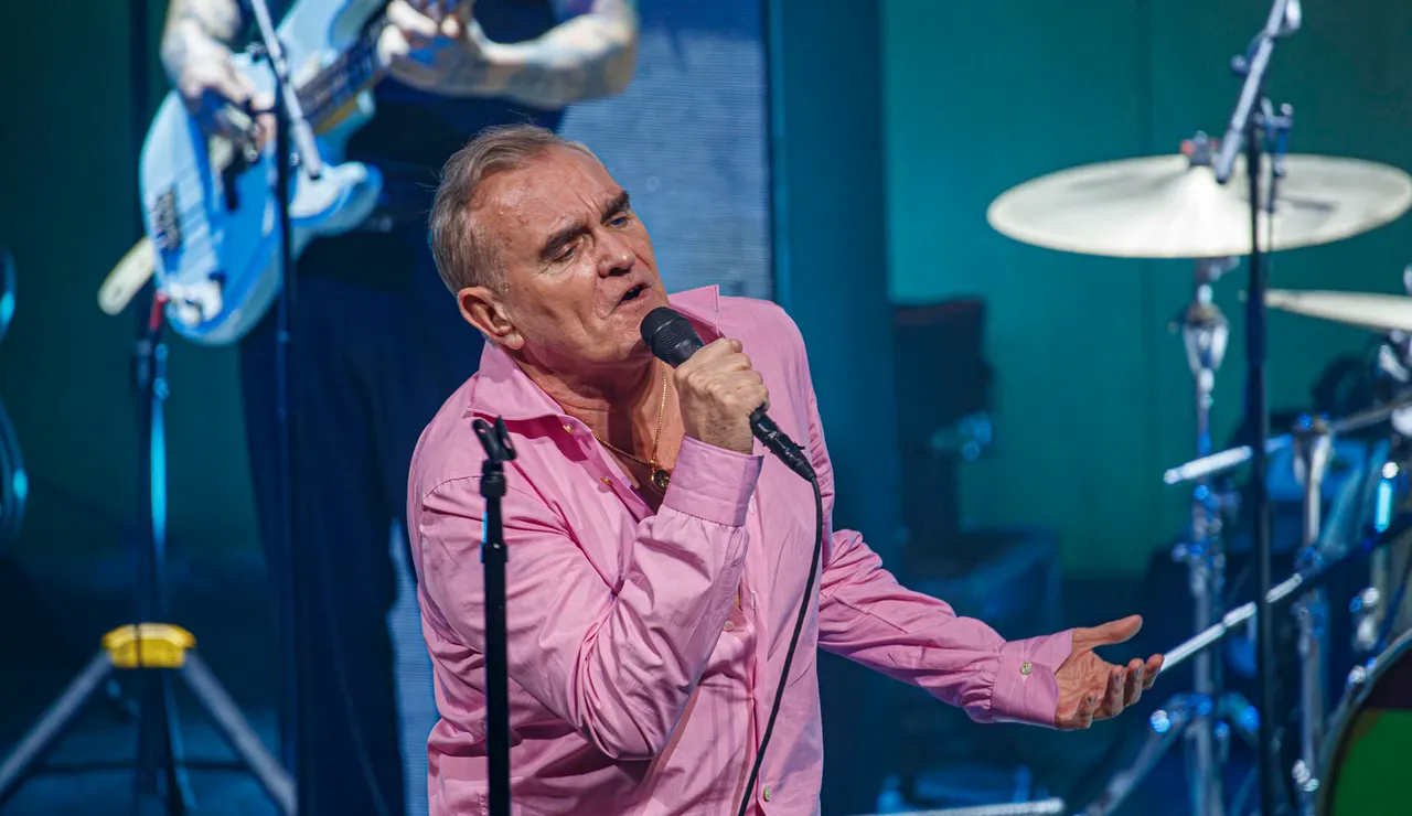 El músico y cantante británico Patric Morrissey