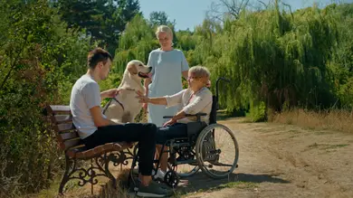 La terapia con mascotas mejora la implicación de las personas mayores en programas de rehabilitación La terapia con mascotas mejora la implicación de las personas mayores en programas de rehabilitación
