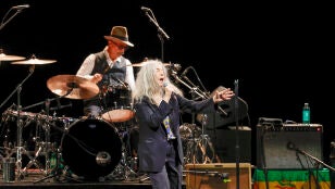 La cantante, compositora y escritora estadounidense Patti Smith