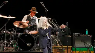 La cantante, compositora y escritora estadounidense Patti Smith
